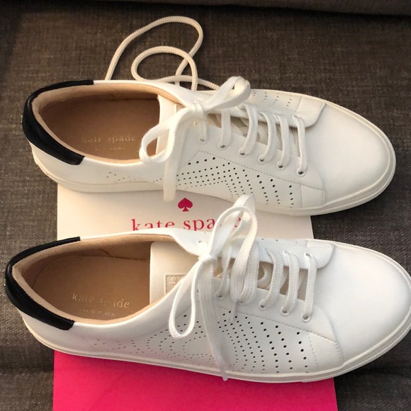 kate spade Shoes - NWOT Kate Spade White Sneakers-Sz 9
